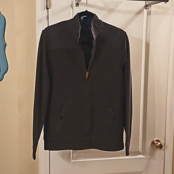 Used Excellent condition Ted Baker London Mens sweater Jacket size medium - Picture 1 of 8